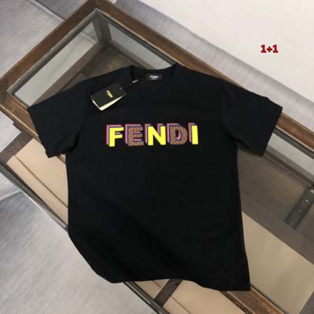 2024年6月11日夏季新作入荷FENDI半袖 Tシャツ1+...