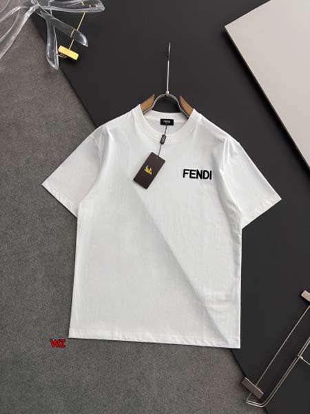 2024年6月11日夏季高品質新作入荷FENDI半袖 Tシャ...