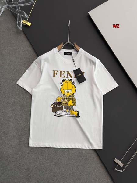 2024年6月11日夏季高品質新作入荷FENDI半袖 Tシャ...