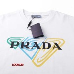 2024年6月12日夏季新作入荷PRADA 半袖 Tシャツ 130工場