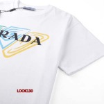 2024年6月12日夏季新作入荷PRADA 半袖 Tシャツ 130工場