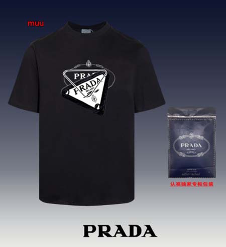 2024年6月13日夏季新作入荷PRADA半袖 Tシャツ M...