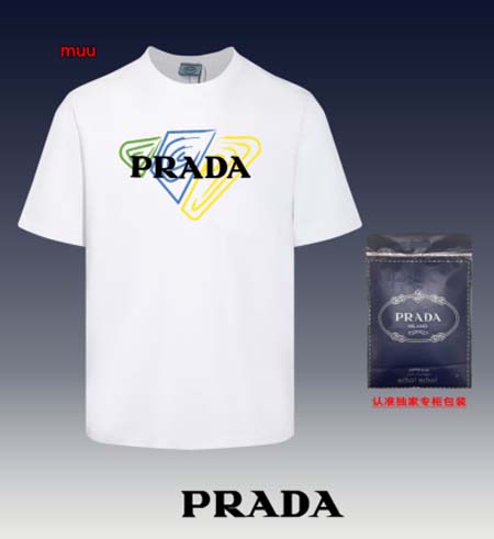 2024年6月13日夏季新作入荷PRADA半袖 Tシャツ M...