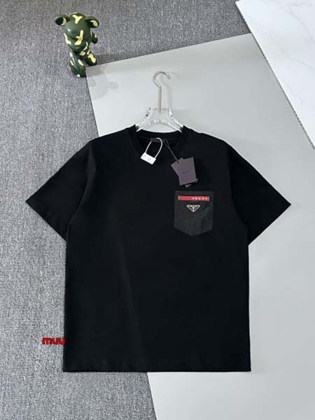 2024年6月13日夏季新作入荷PRADA 半袖 Tシャツ ...