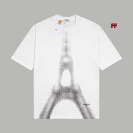 2024年6月18日夏季新作入荷ディオール半袖 Tシャツ F...