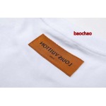 2024年6月19日夏季新作入荷ルイヴィトン半袖 Tシャツ baochao工場