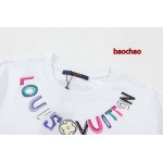 2024年6月19日夏季新作入荷ルイヴィトン半袖 Tシャツ baochao工場