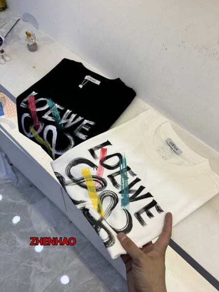 2024年6月19日夏季高品質新作入荷LOEWE半袖 Tシャ...