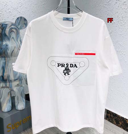 2024年6月20日夏季新作入荷PRADA 半袖 TシャツF...