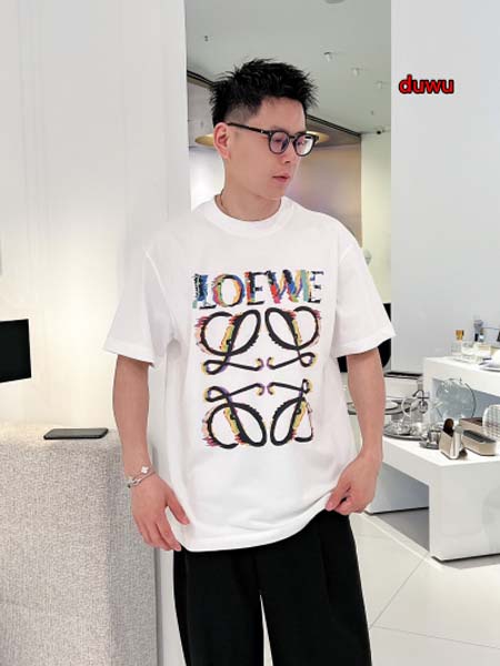 2024年6月20日夏季高品質新作入荷LOEWE半袖 Tシャ...