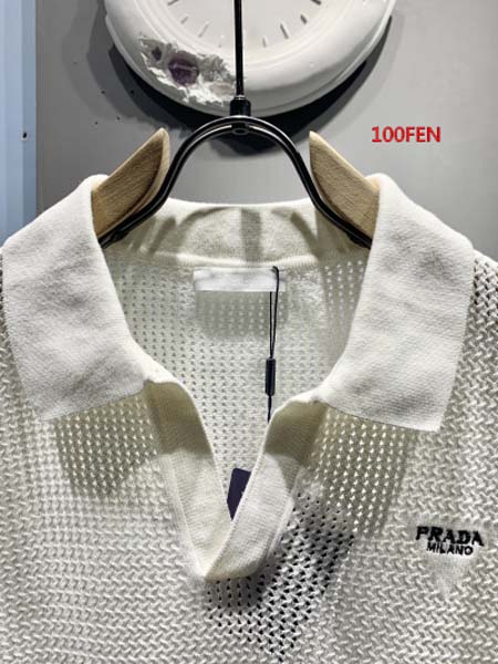 2024年7月11日夏季高級品新品入荷 PRADA 半袖 Tシャツ 100fen工場