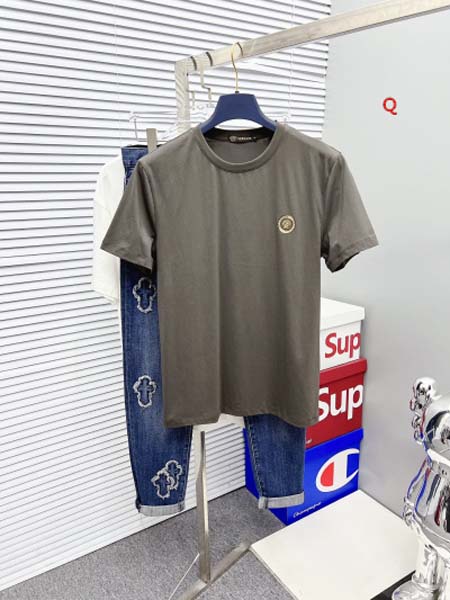 2024年7月11日夏季新品入荷ヴェルサーチ半袖 Tシャツ qiang工場