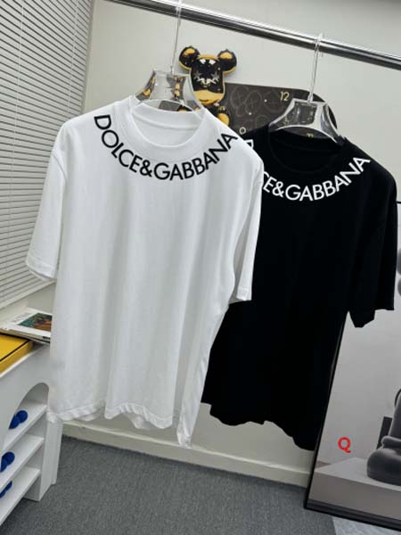 2024年7月15日高品質新作入荷Dolce&Gabbana 半袖 Tシャツ QIANG工場