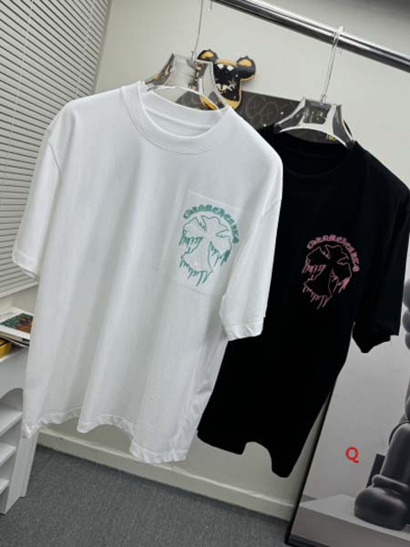 2024年7月15日高品質新作入荷クロムハーツ半袖 Tシャツ QIANG工場