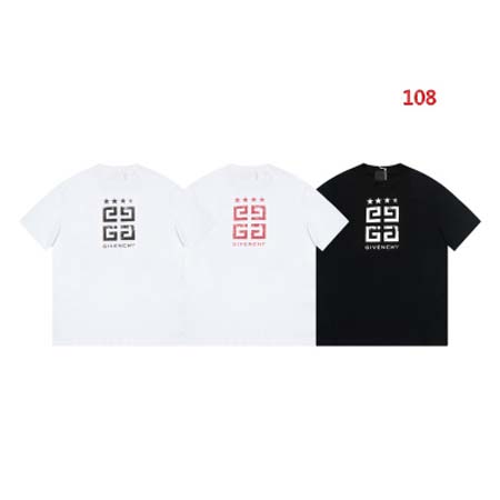 2024年夏季7月22日新作入荷ジバンシー 半袖 Tシャツ 108工場