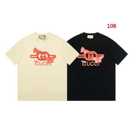 2024年夏季7月22日新作入荷グッチ半袖 Tシャツ 108工場