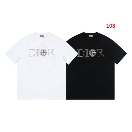 2024年夏季7月22日新作入荷ディオール半袖 Tシャツ 108工場