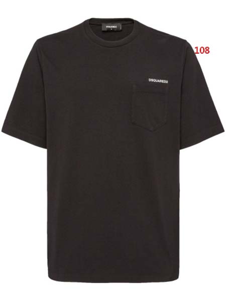 2024年夏季7月23日新作入荷DSQUARED2 半袖 Tシャツ 108工場