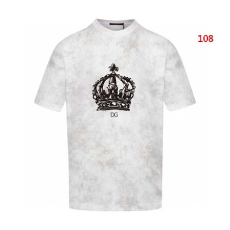 2024年夏季7月23日新作入荷Dolce&Gabbana半袖 Tシャツ 108工場