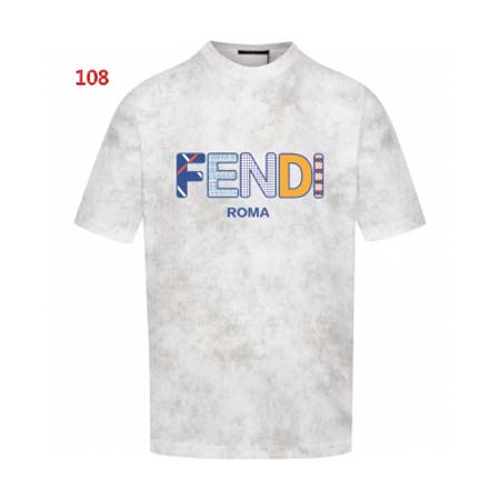 2024年夏季7月23日新作入荷FENDI半袖 Tシャツ 108工場