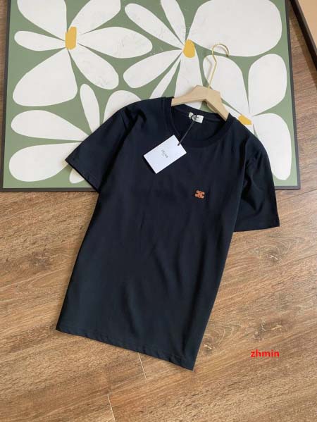 2024年7月25日新品入荷CELINE 半袖 Tシャツ zhmin工場M-XXL