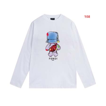 2024年7月30日早秋新品入荷 FENDI 長袖 Tシャツ 108工場