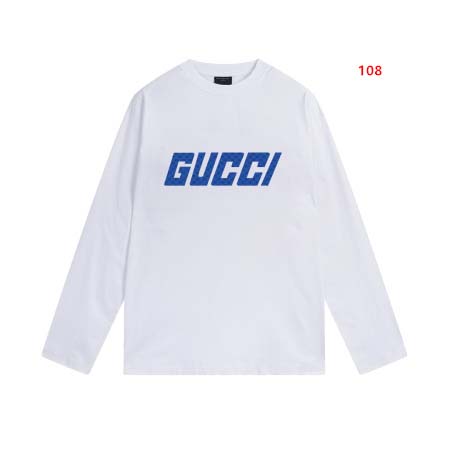 2024年7月30日早秋新品入荷 グッチ長袖 Tシャツ 108工場