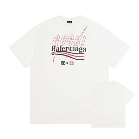 2024年7月4日夏季新品入荷 バレンシアガ  半袖 Tシャ...