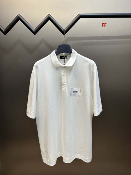 2024年7月4日夏季新品入荷 Fendi  半袖 Tシャツ...