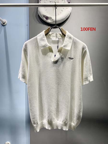 2024年7月11日夏季高級品新品入荷 PRADA 半袖 T...