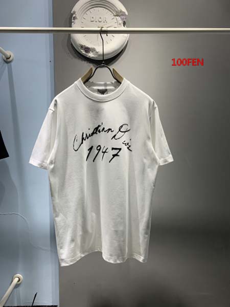 2024年7月11日夏季高級品新品入荷ディオール半袖 Tシャ...