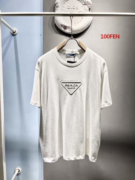 2024年7月11日夏季高級品新品入荷 PRADA 半袖 T...