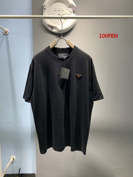 2024年7月11日夏季高級品新品入荷 PRADA 半袖 T...