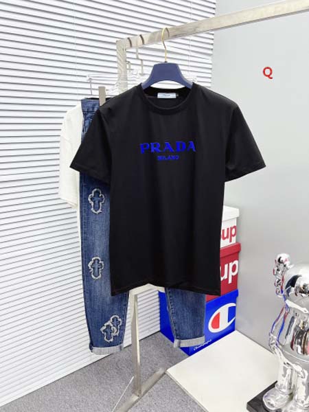 2024年7月11日夏季新品入荷 PRADA 半袖 Tシャツ...