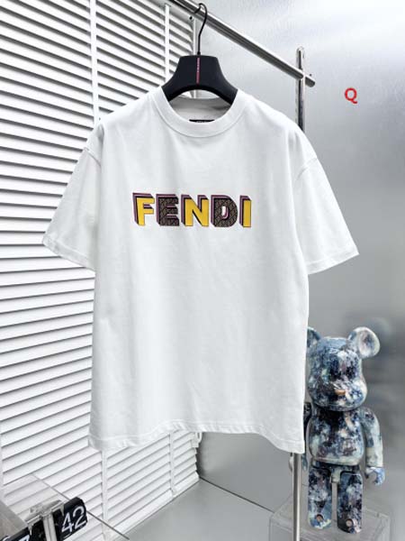 2024年7月11日夏季新品入荷FENDI半袖 Tシャツ q...