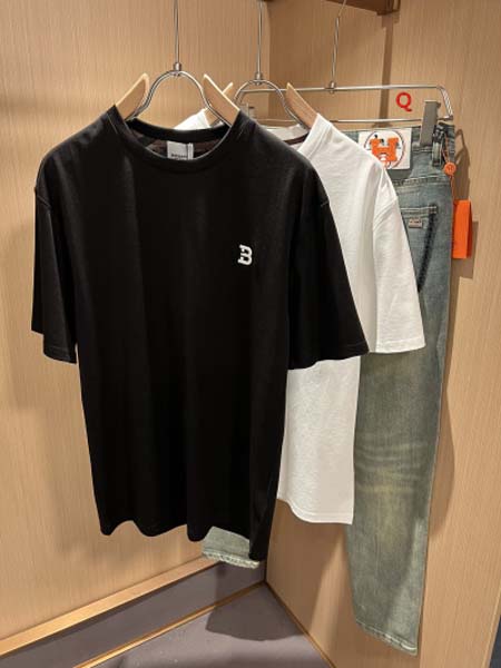 2024年7月11日夏季新品入荷バーバリー半袖 Tシャツ q...