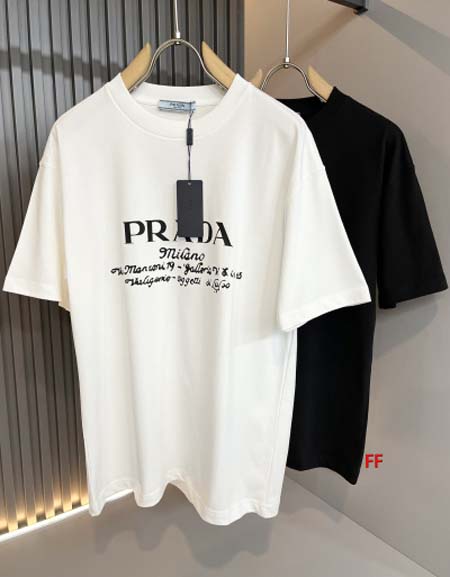 2024年7月17日夏季新作入荷PRADA 半袖 Tシャツ ...