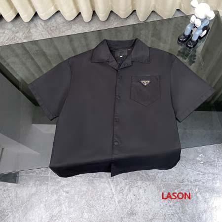 2024年夏季新作入荷PRADA 半袖 シャツ LASON工...