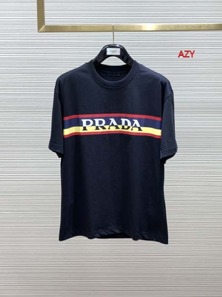 2024年7月17日夏季新作入荷PRADA 半袖 Tシャツ ...