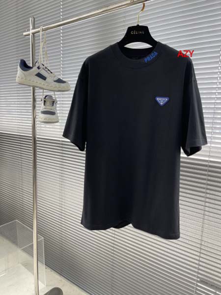 2024年7月17日夏季新作入荷PRADA 半袖 Tシャツ ...