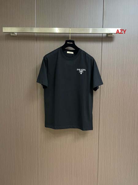 2024年7月17日夏季新作入荷PRADA 半袖 Tシャツ ...