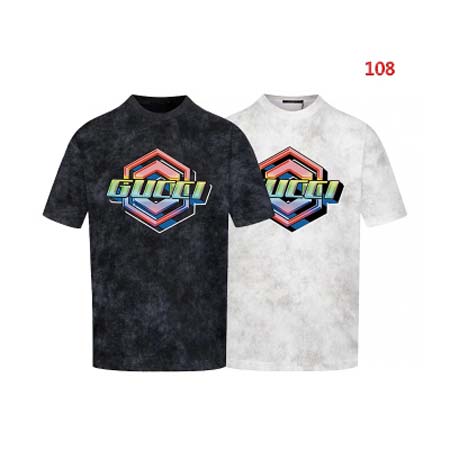 2024年夏季7月23日新作入荷グッチ半袖 Tシャツ 108...