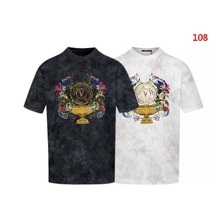 2024年夏季7月23日新作入荷ヴェルサーチ半袖 Tシャツ ...