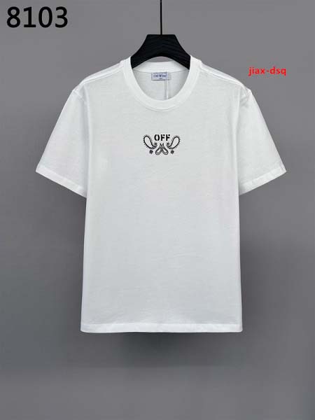 2024年7月26日新品入荷OFF WHITE半袖 Tシャツ...