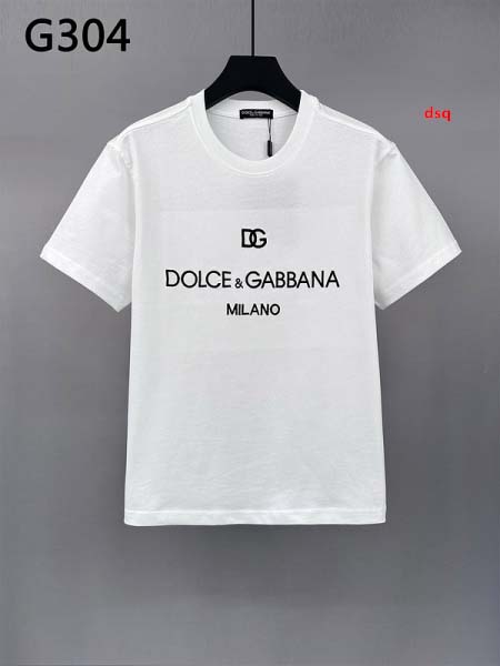 2024年7月26日新品入荷Dolce&Gabbana半袖 TシャツDSQ工場