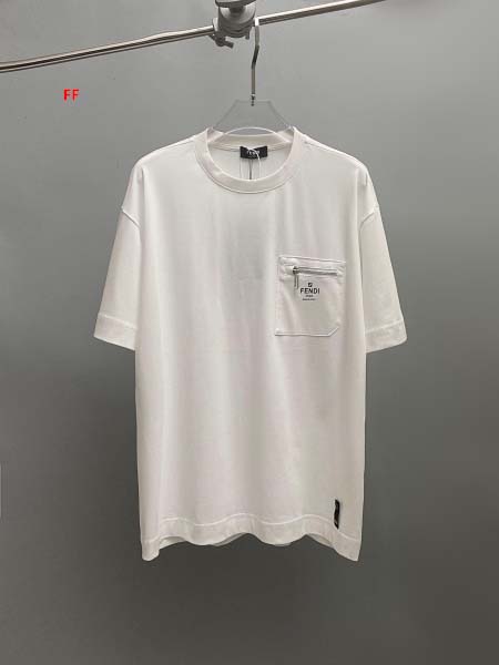 2024年7月30日新品入荷FENDI 半袖 Tシャツ FF...