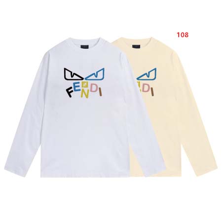 2024年7月30日早秋新品入荷 FENDI 長袖 Tシャツ...