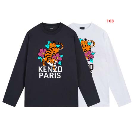 2024年7月30日早秋新品入荷  KENZO  長袖 Tシャツ 108工場