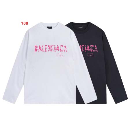 2024年7月30日早秋新品入荷バレンシアガ 長袖 Tシャツ...