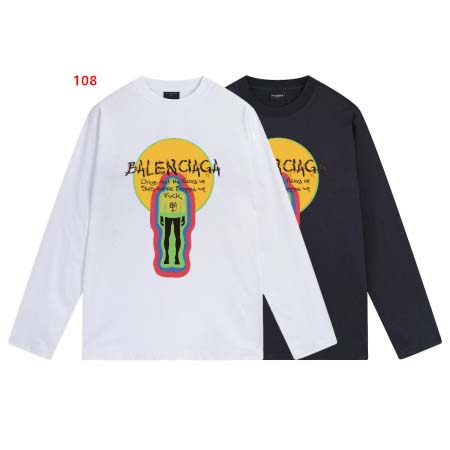 2024年7月30日早秋新品入荷バレンシアガ 長袖 Tシャツ...